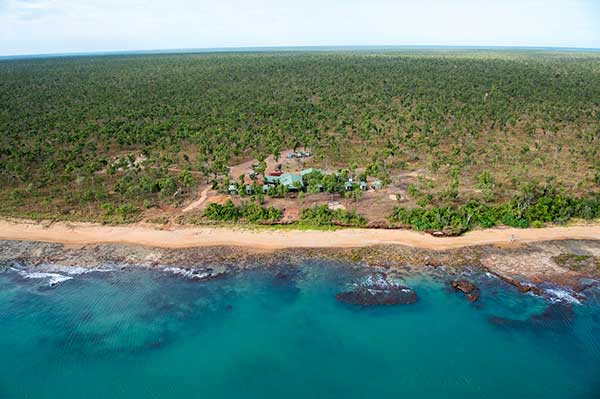 Aerial view of Dhipirri in Arnhemland