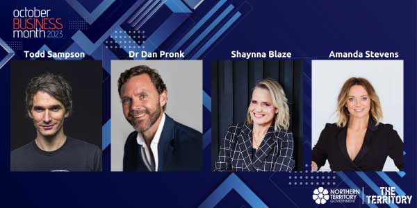 OBM keynote speakers - Todd Sampson, Dan Pronk, Shaynna Blaze, Amanda Stevens