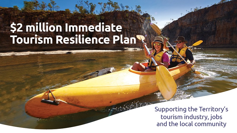 $2 million Immediate Tourism Resilience Plan, supporting the Territory's tourism industry, jobs and the local community