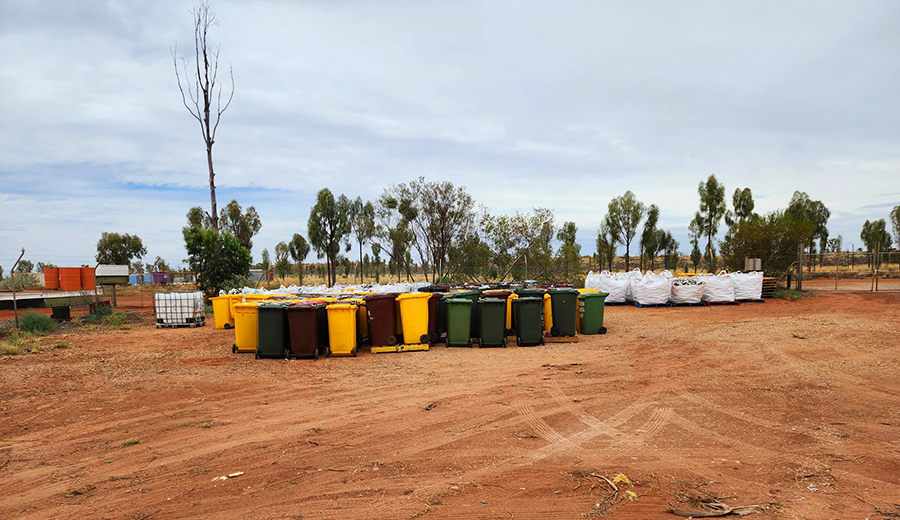 Yulara to build drive-through recycling base