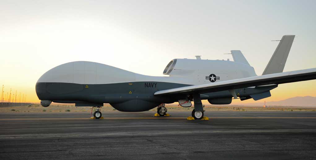 Triton aircraft on a runway