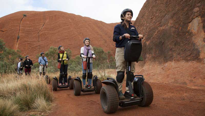 Tourisms on segways