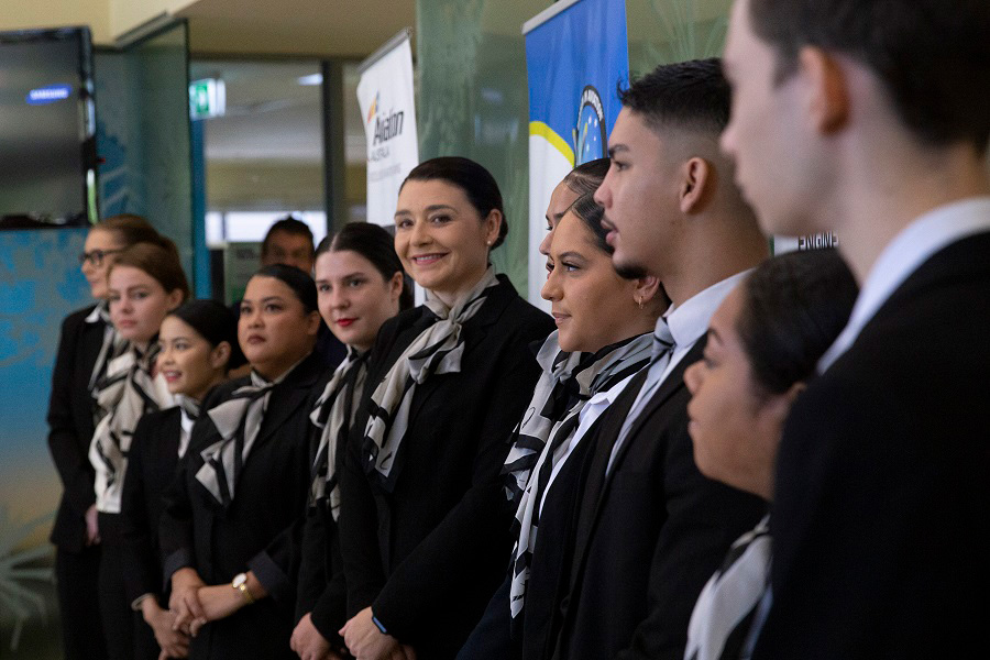 Cabin crew graduates