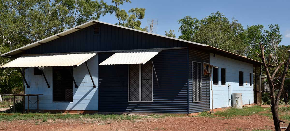 Renovated house in remote community