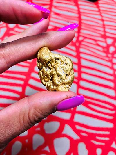 Gold nugget