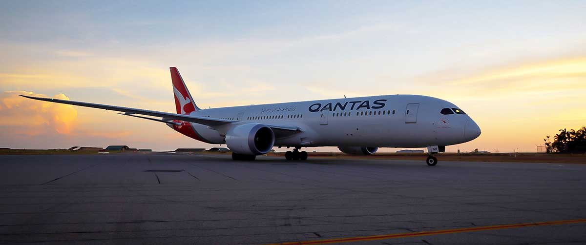 Qantas plane