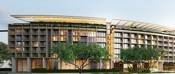 Artist impression of the new Westin Darwin Hotel