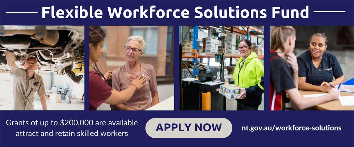 Flexible Workforce Solutions Fund, nt.gov.au/workforce-solutions