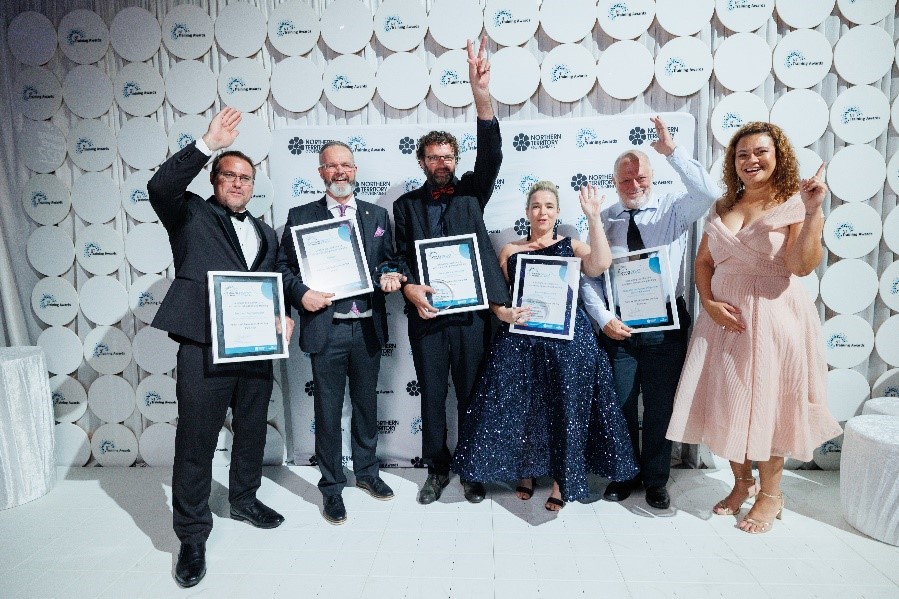 Group shot of last year's award winners