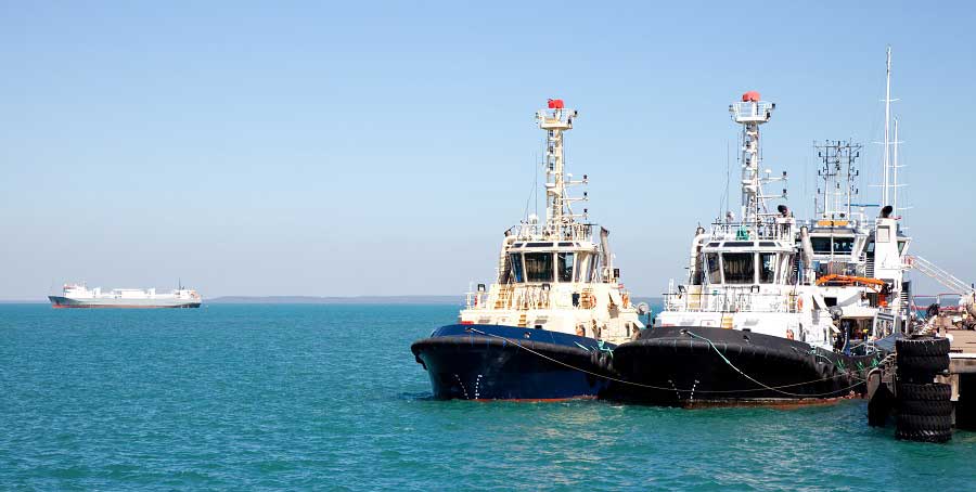 Ships in Darwin Harbour