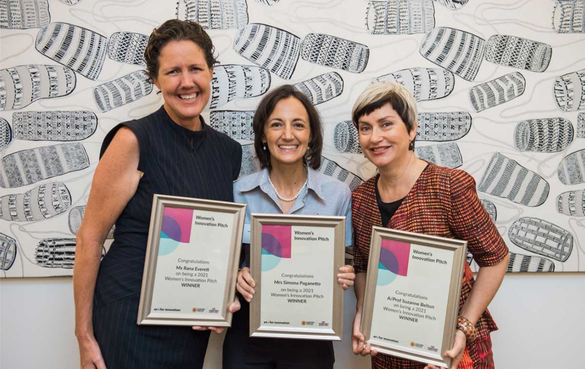 Winners of the Women's Innovation Pitch